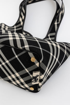 Small Check Tote