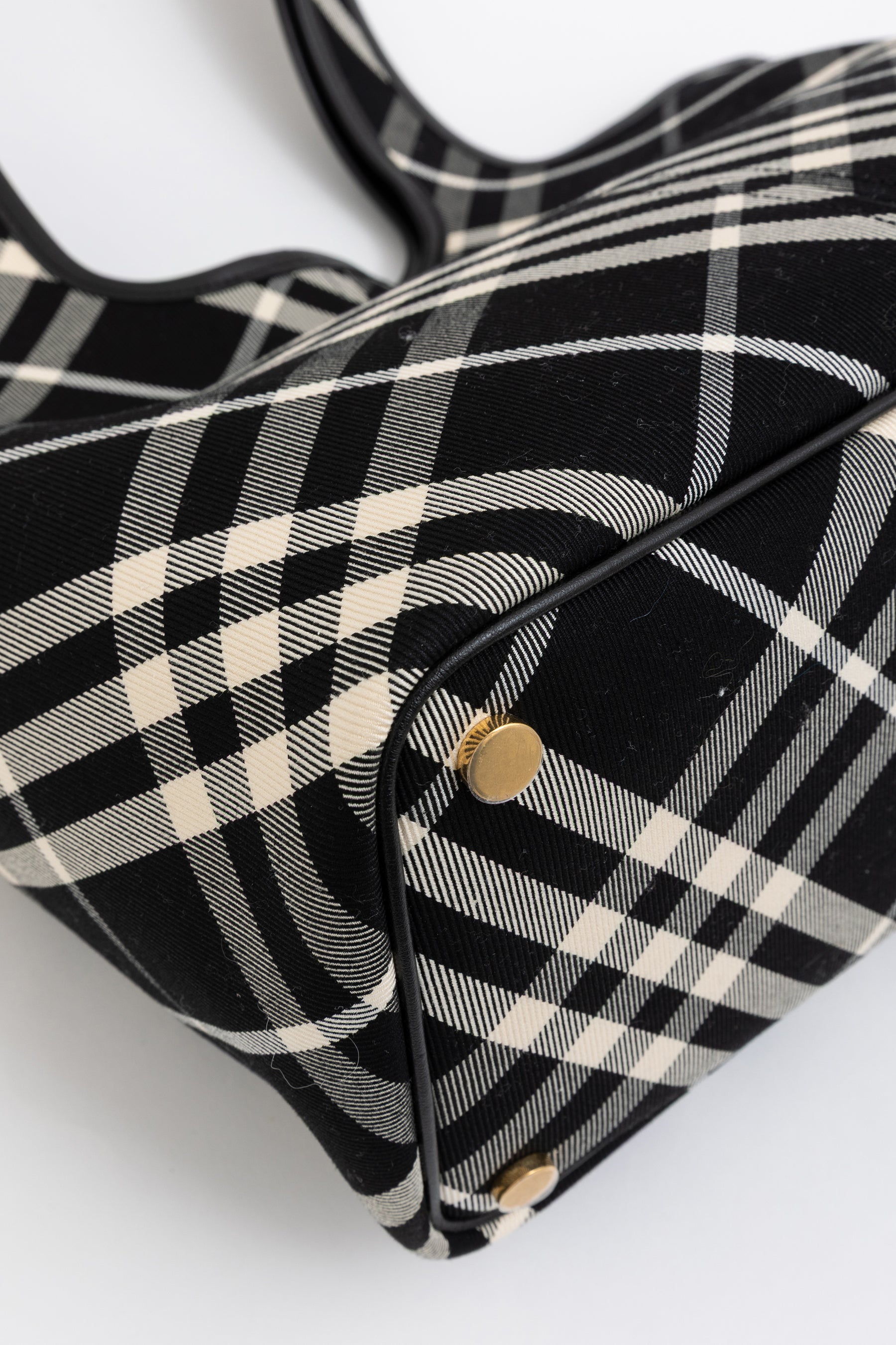 Small Check Tote