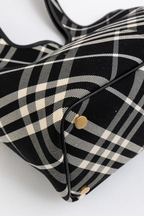 Small Check Tote