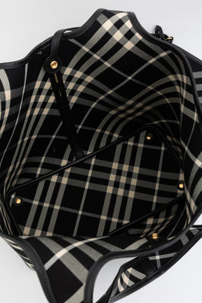 Small Check Tote