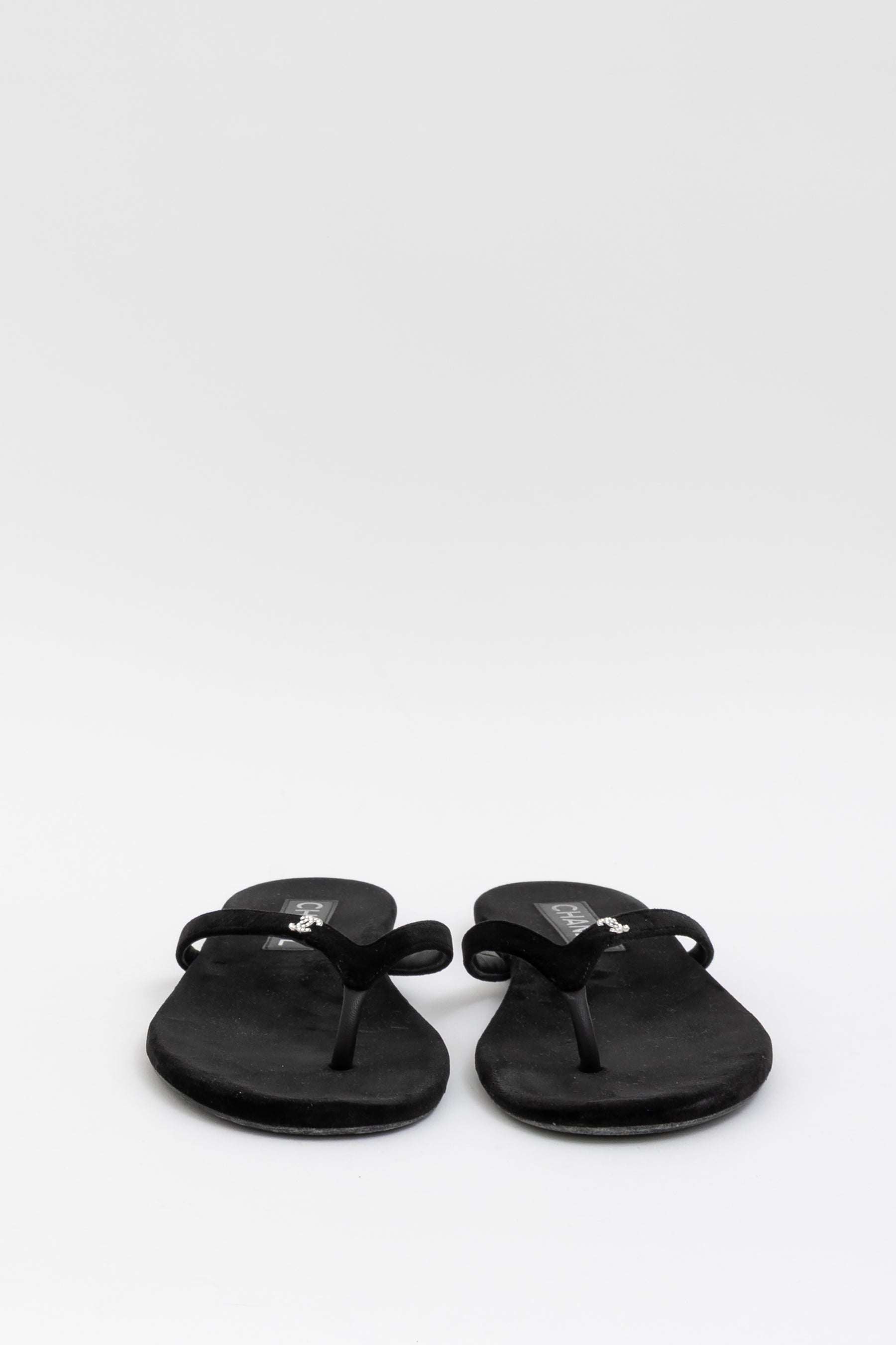 Velvet Crystal CC Thongs