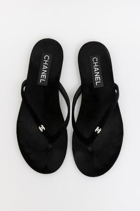 Velvet Crystal CC Thongs