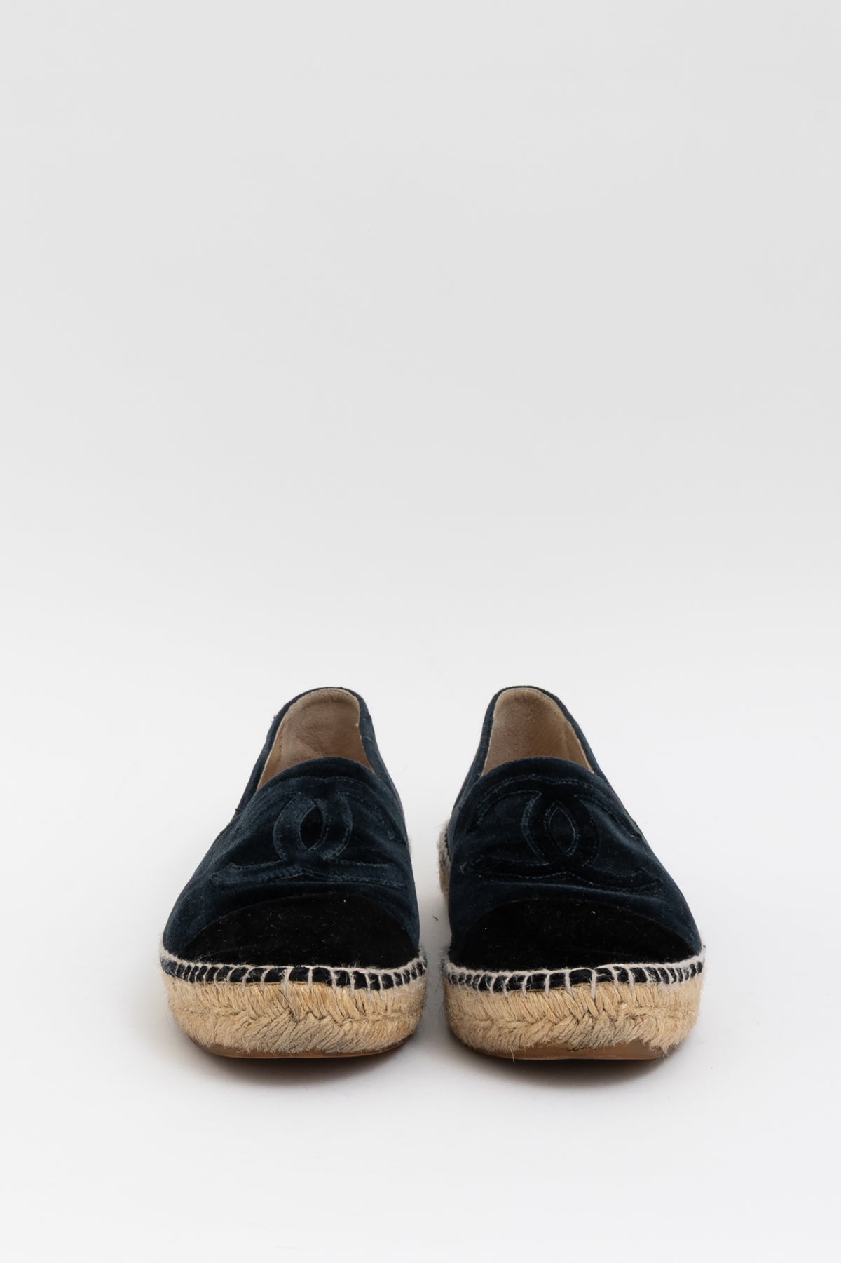 Interlocking CC Logo Espadrille Flats