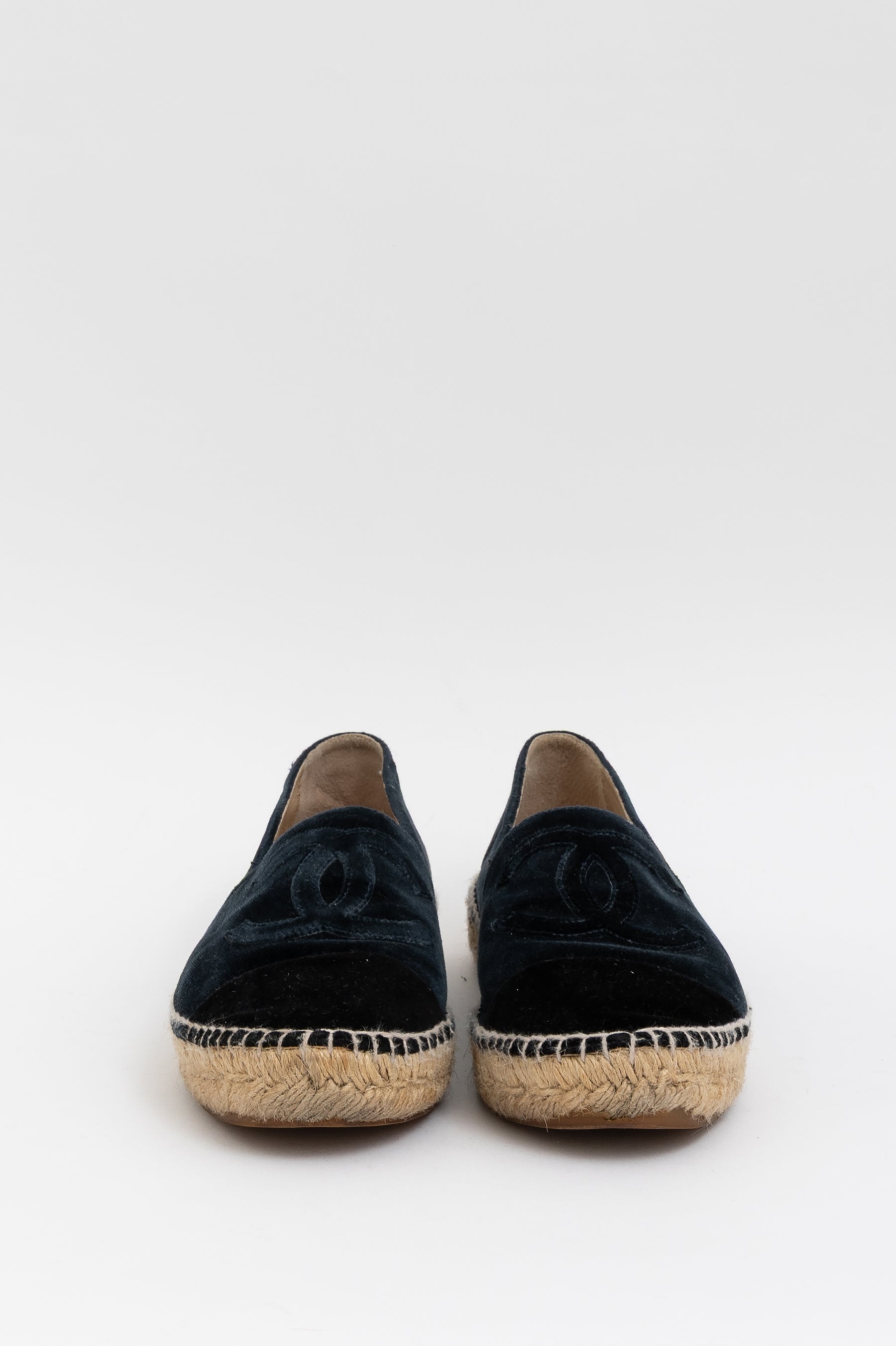Interlocking CC Logo Espadrille Flats