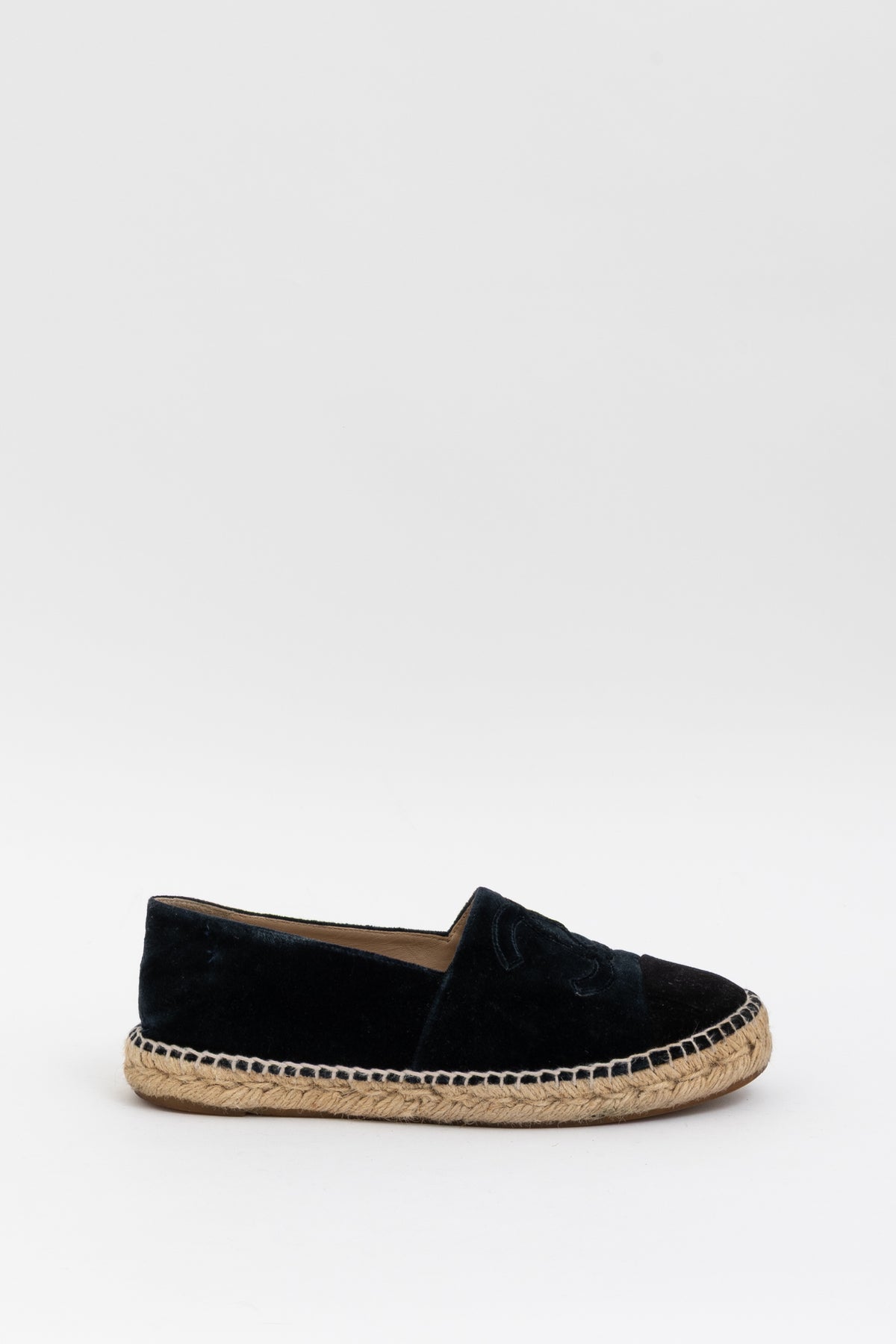 Interlocking CC Logo Espadrille Flats