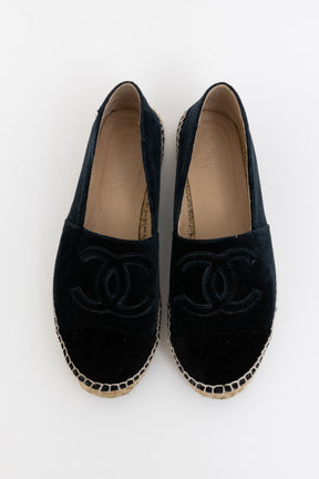 Interlocking CC Logo Espadrille Flats