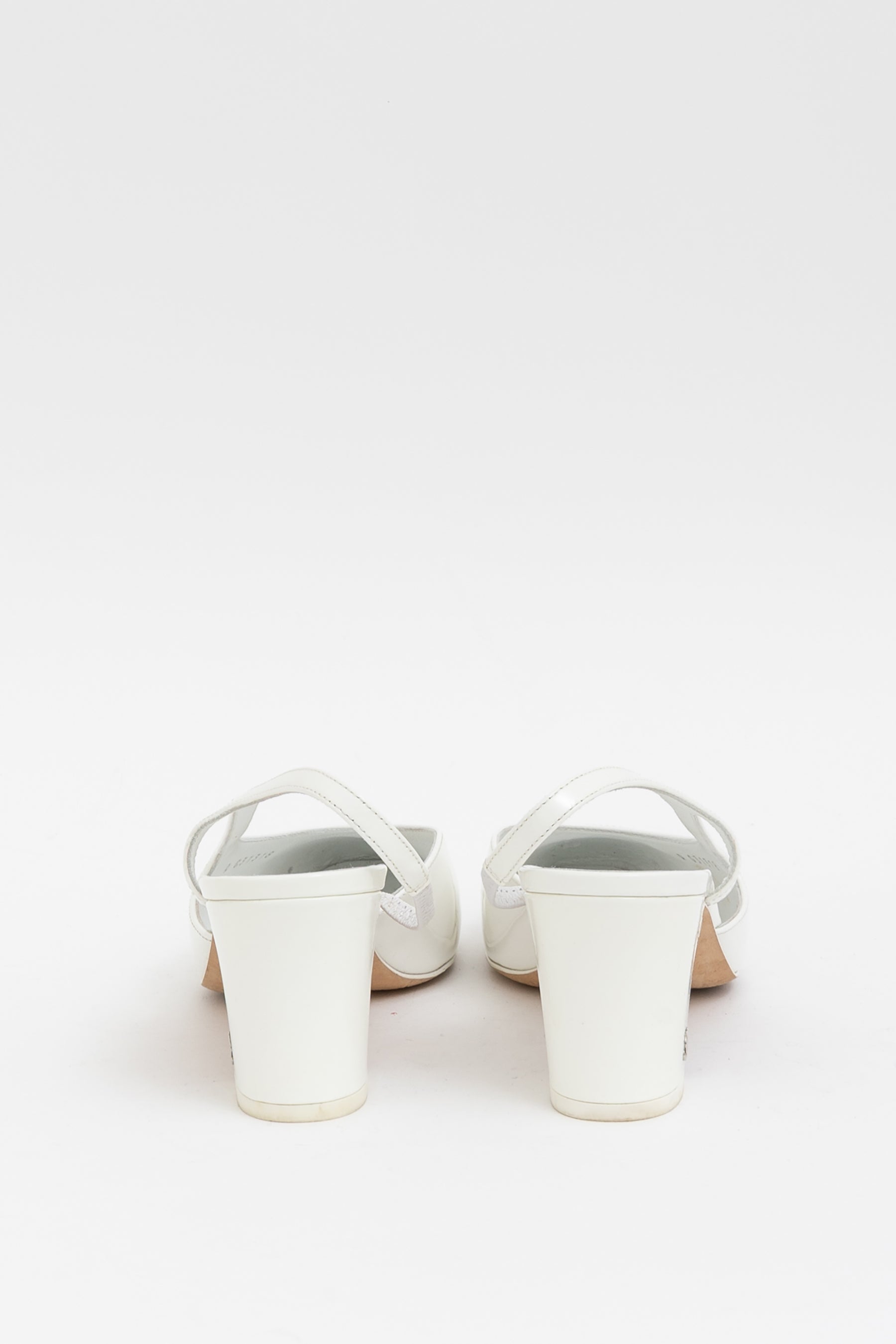 Cap Toe CC Slingback Pumps