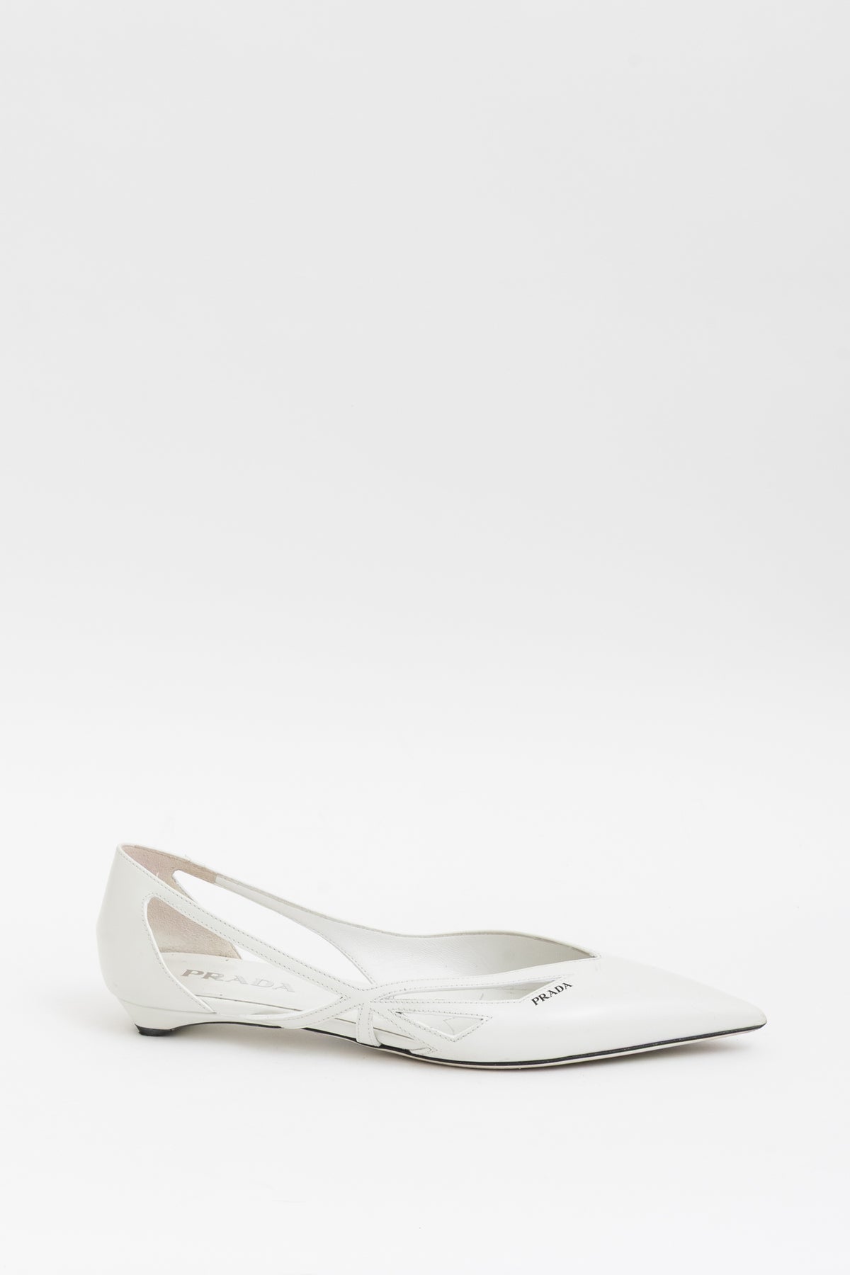 Cut-Out Ballerina Flats