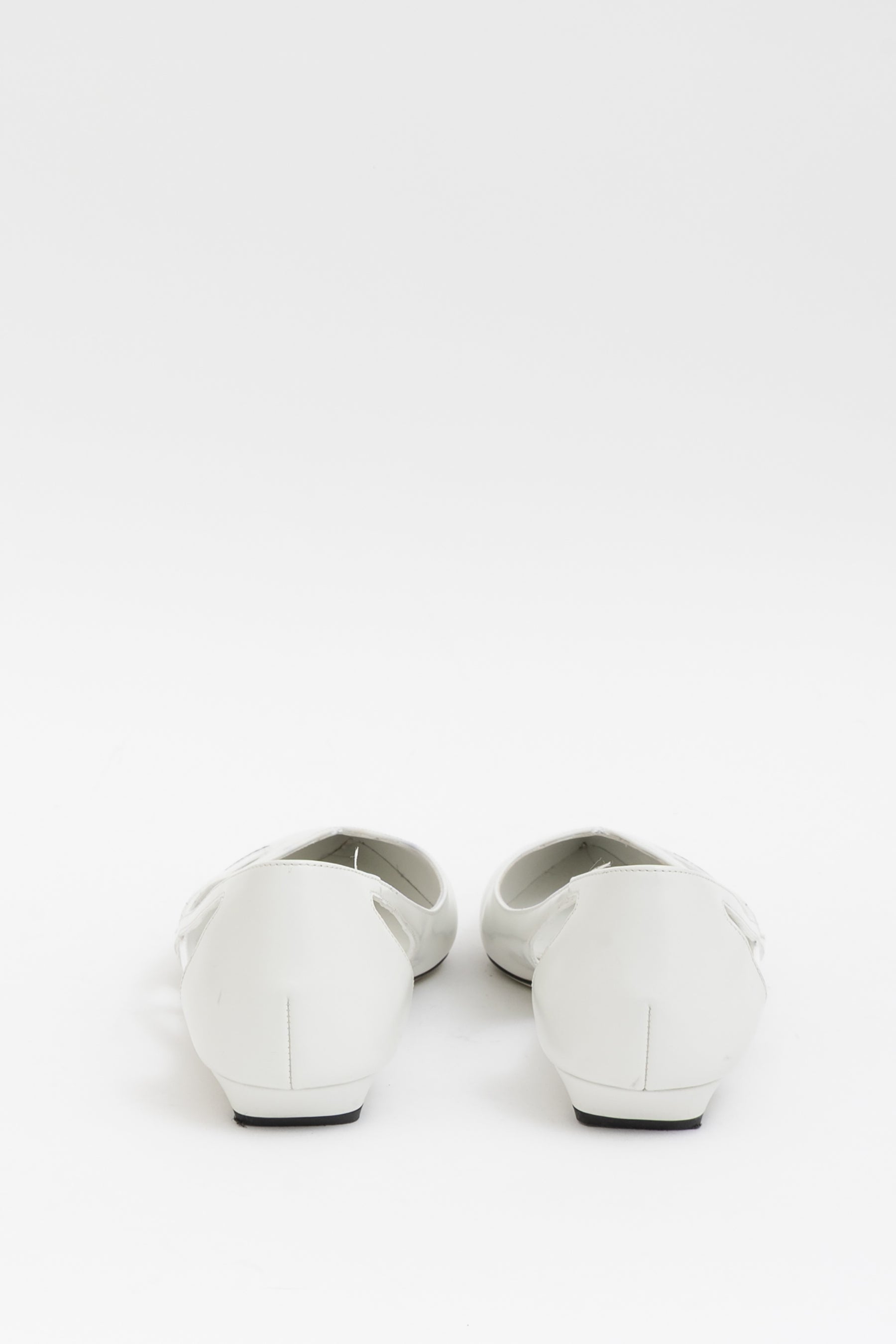 Cut-Out Ballerina Flats
