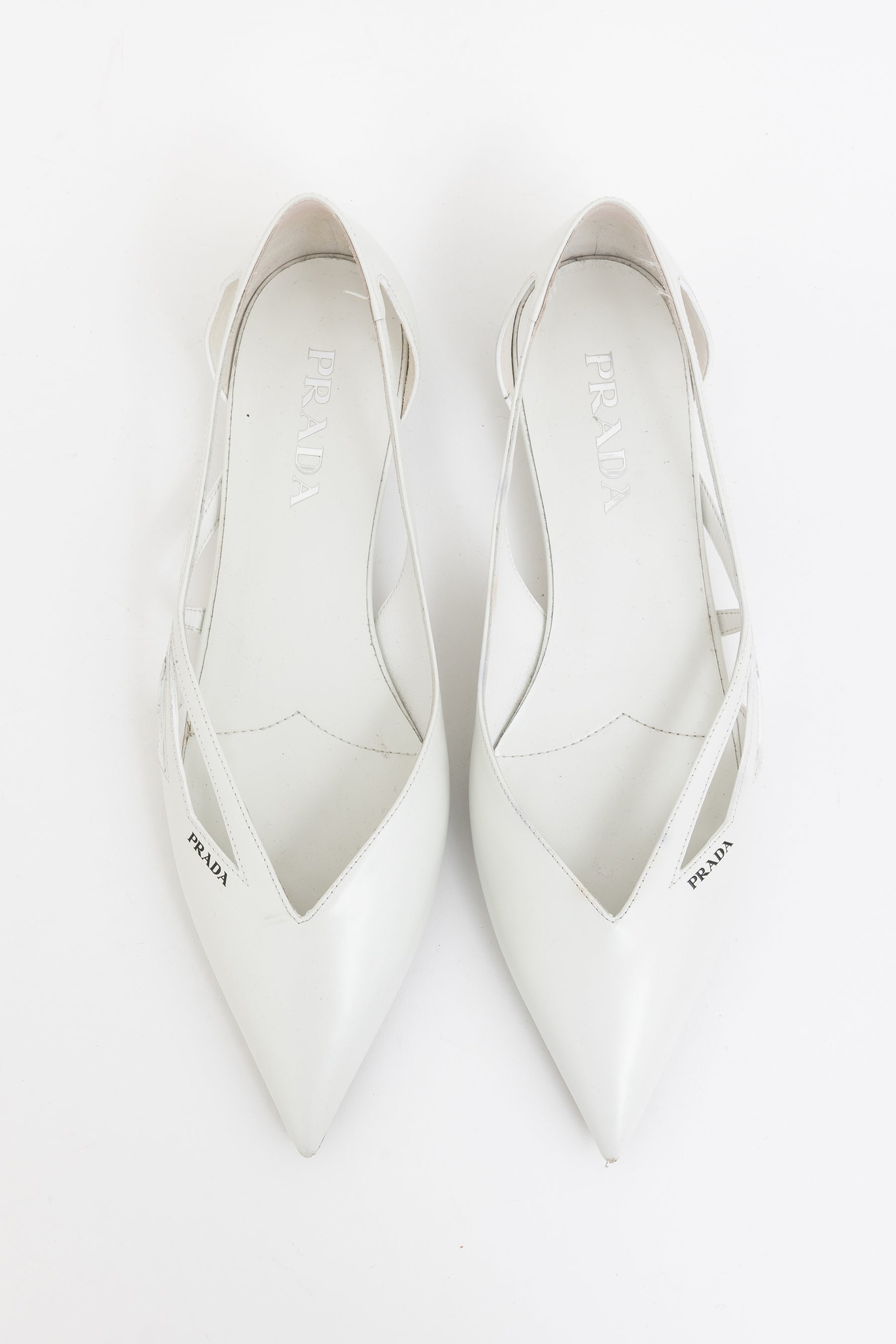 Cut-Out Ballerina Flats