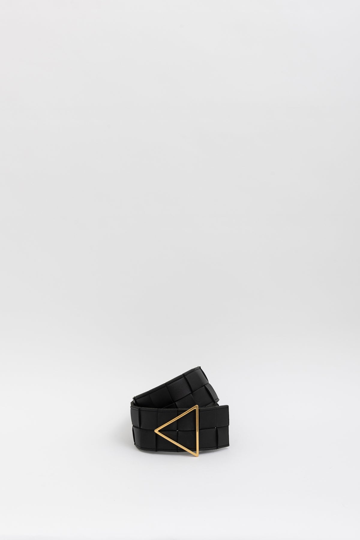 Woven Triangle Buckle Belt