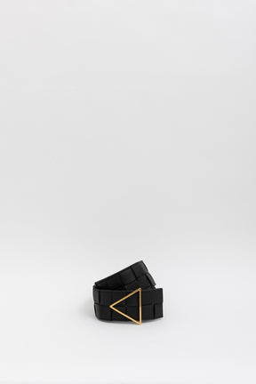 Woven Triangle Buckle Belt