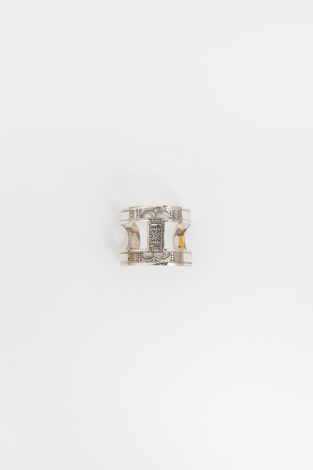 Engraved Touareg Cuff