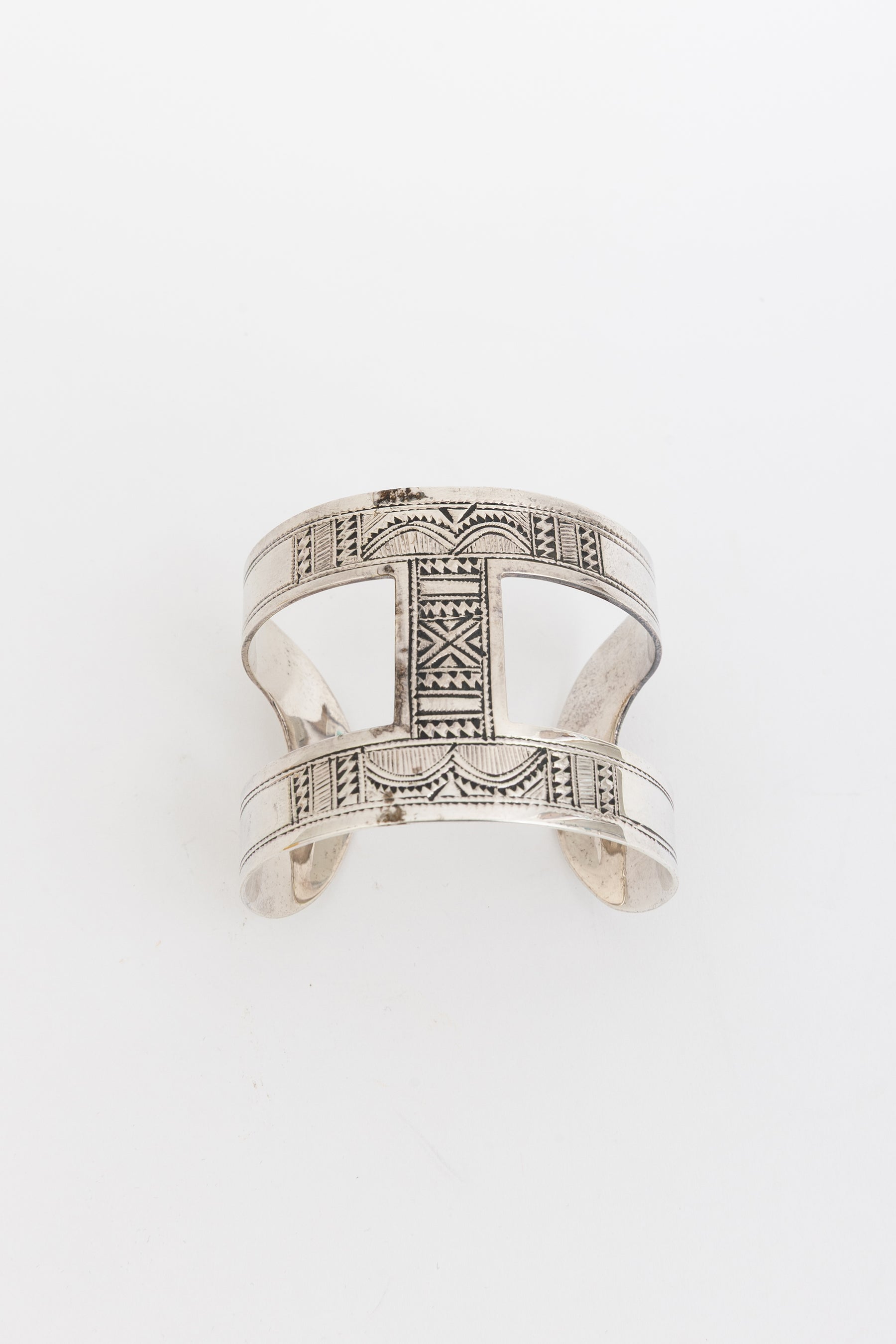 Engraved Touareg Cuff
