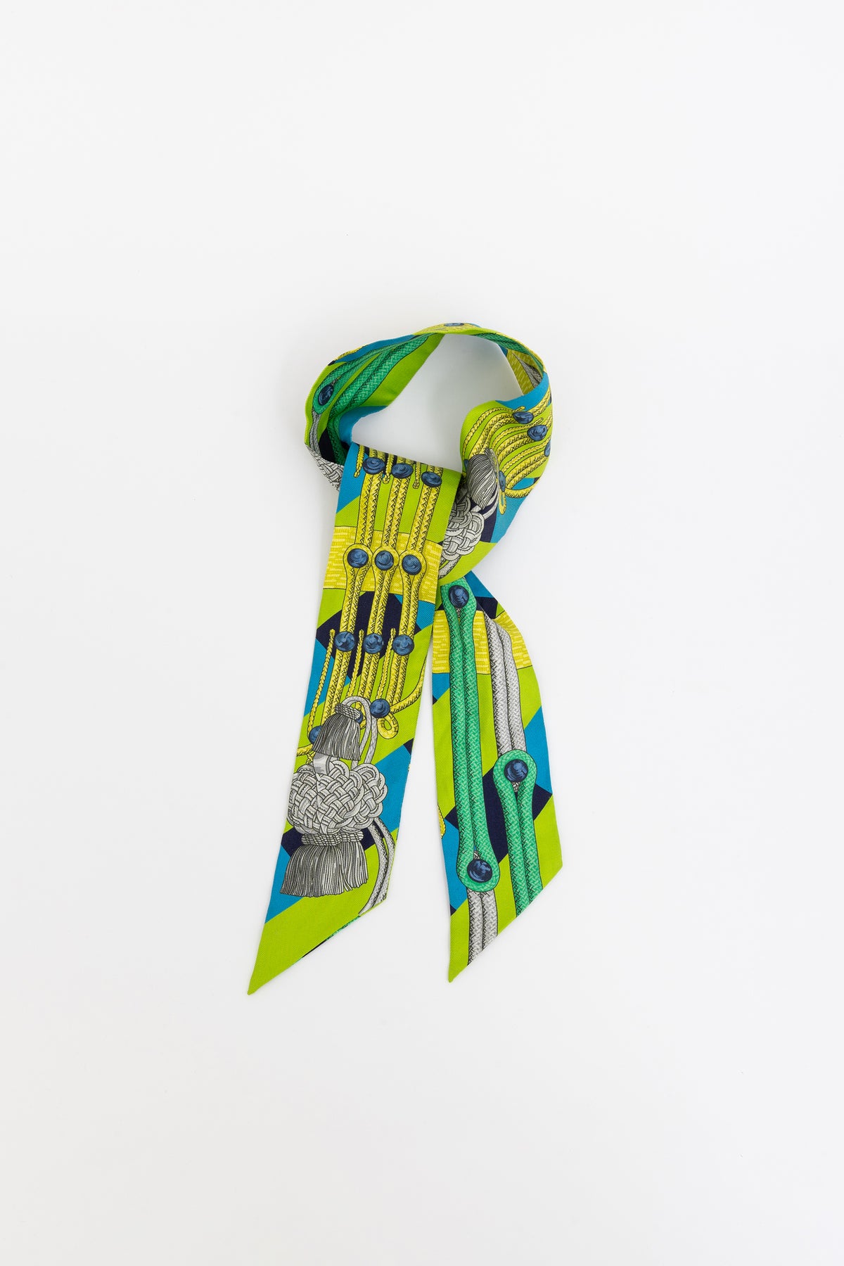 Brandebourgs Silk Twilly Scarf