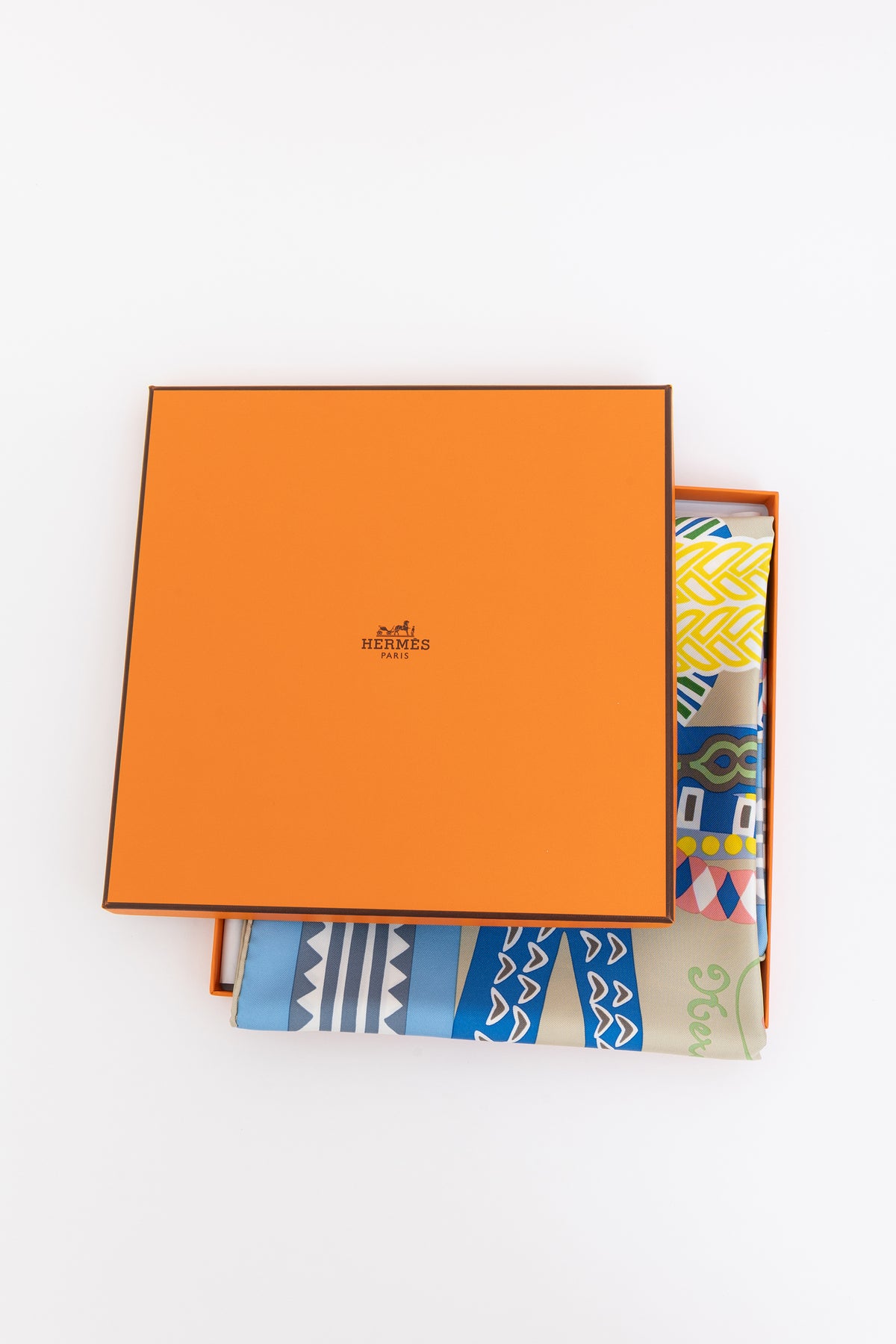 Fantaisie d'Etriers Silk Scarf