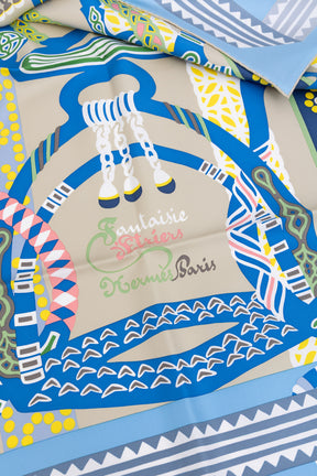Fantaisie d'Etriers Silk Scarf