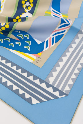 Fantaisie d'Etriers Silk Scarf