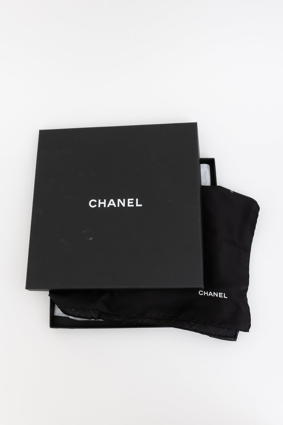 Coco's Apartment Interlocking CC Logo Scarf