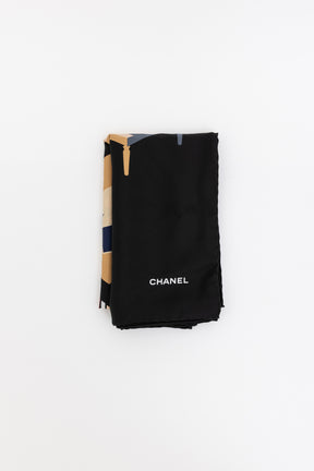 Coco's Apartment Interlocking CC Logo Scarf