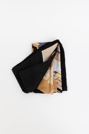 Coco's Apartment Interlocking CC Logo Scarf