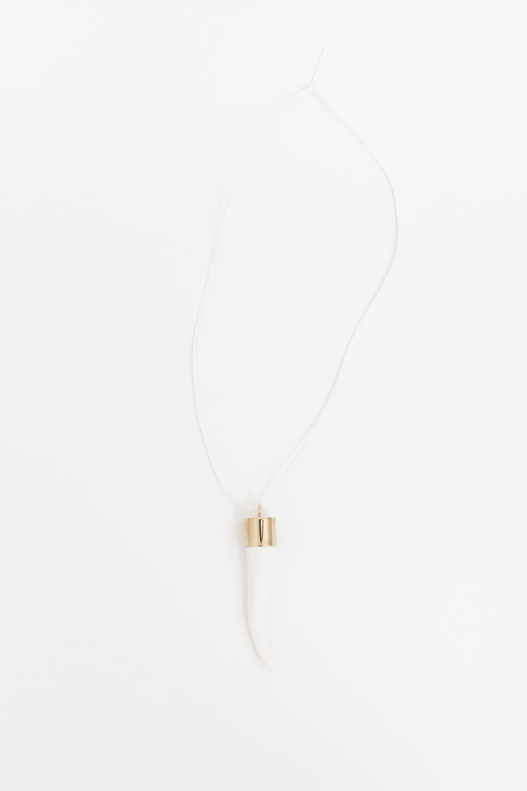 Horn Pendant Necklace