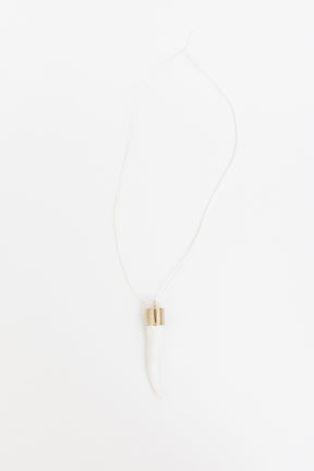 Horn Pendant Necklace