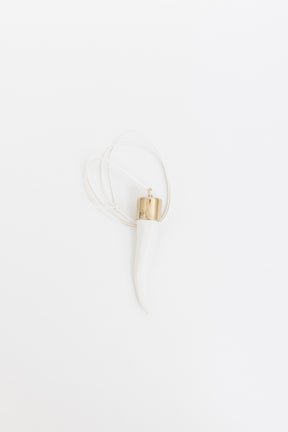 Horn Pendant Necklace