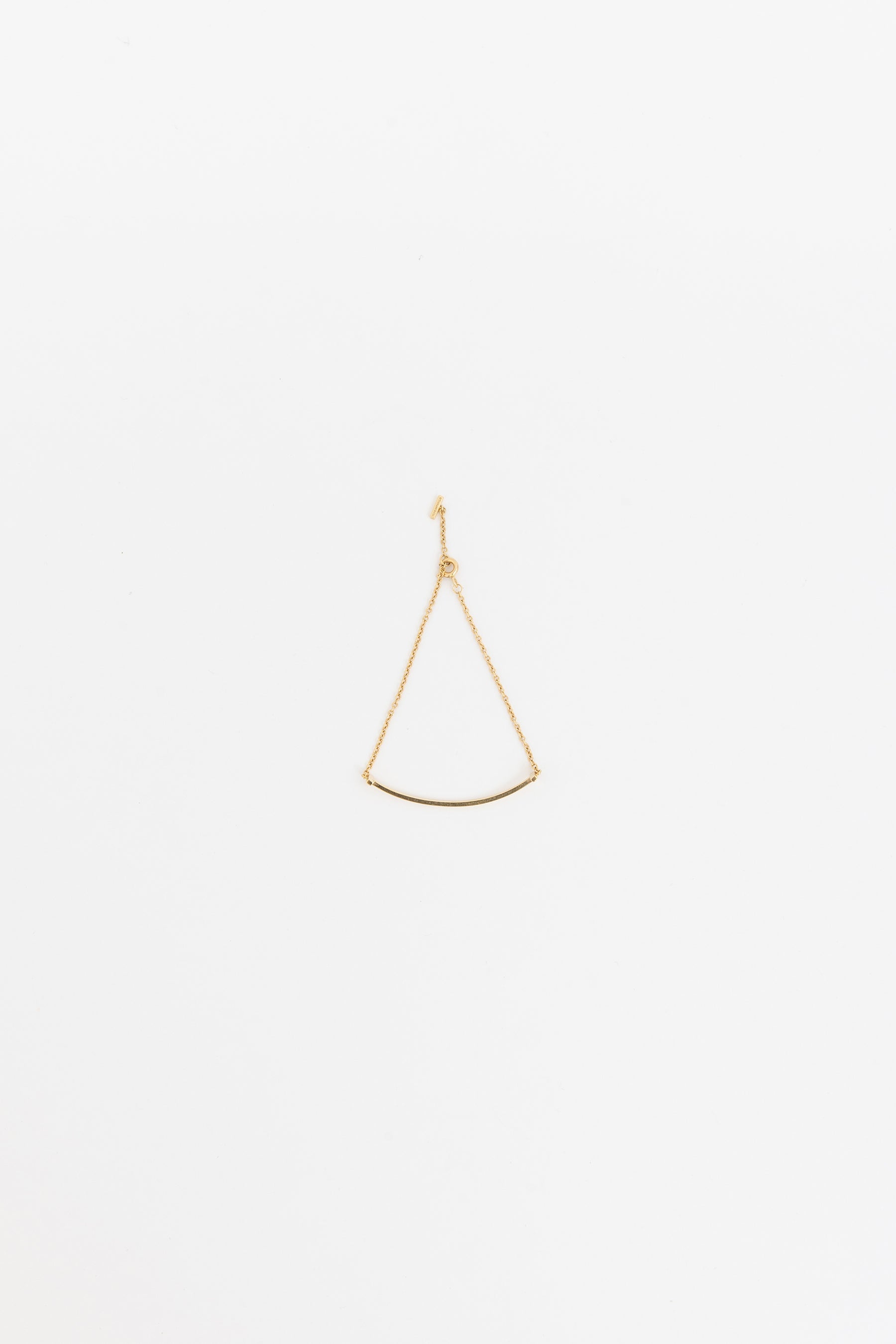 T Smile Bracelet in Yellow Gold