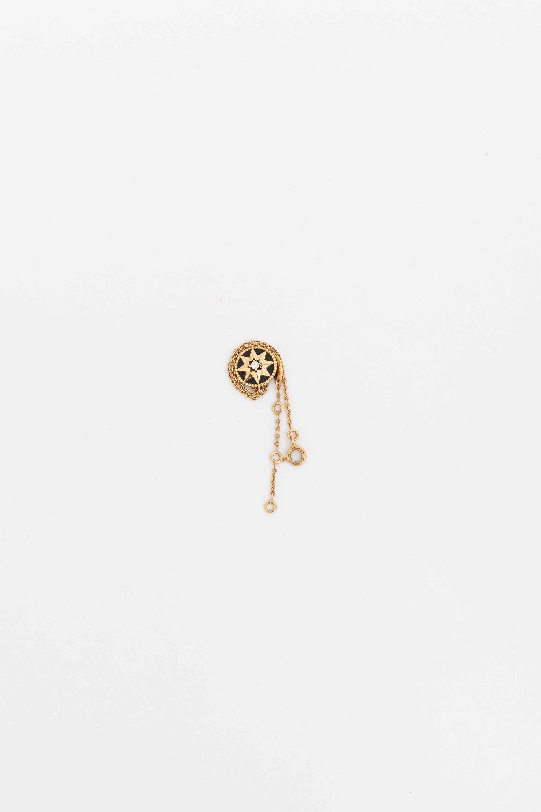 Rose des Vents Diamond, Onyx and Pink Gold Bracelet