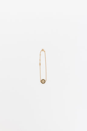 Rose des Vents Diamond, Onyx and Pink Gold Bracelet