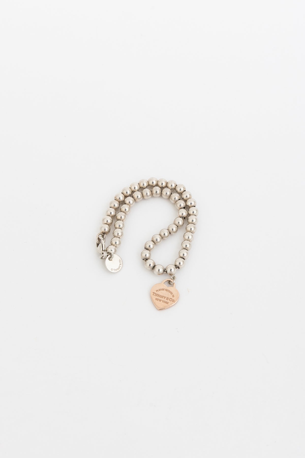 Return to Tiffany Heart Tag Bead Bracelet
