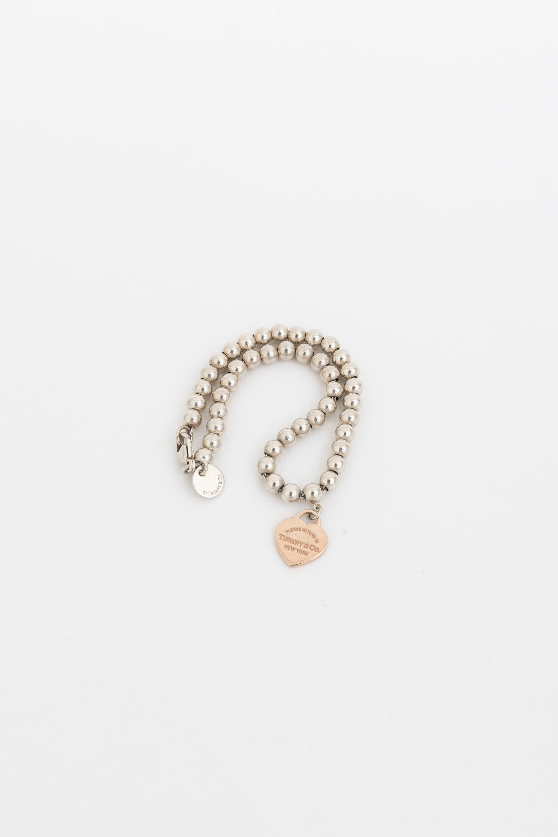 Return to Tiffany Heart Tag Bead Bracelet
