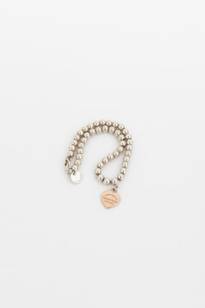 Return to Tiffany Heart Tag Bead Bracelet