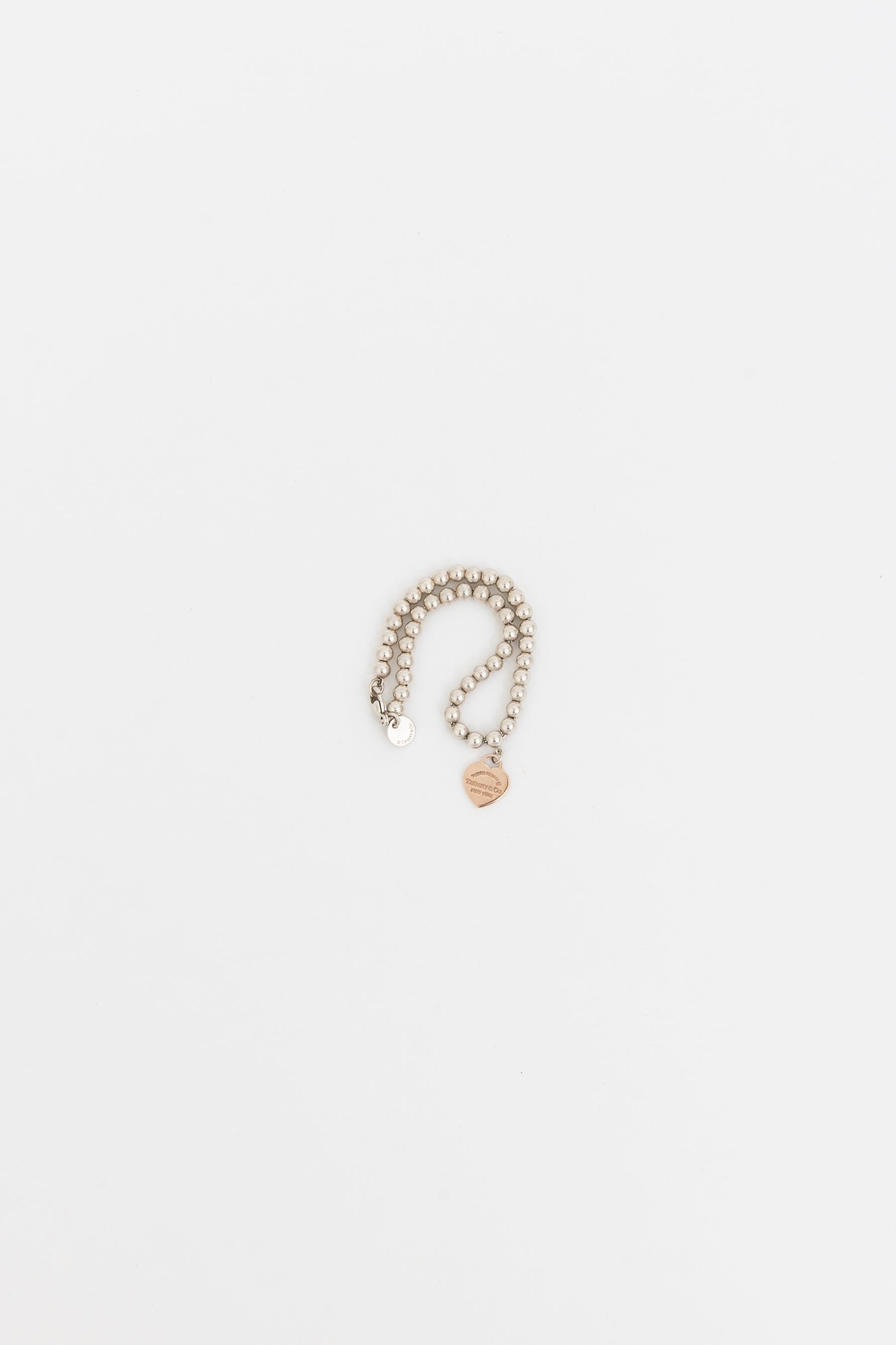 Return to Tiffany Heart Tag Bead Bracelet