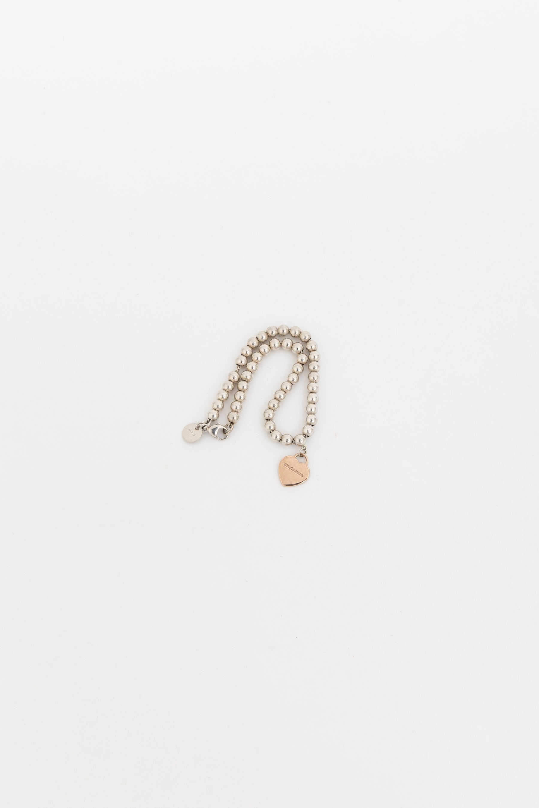 Return to Tiffany Heart Tag Bead Bracelet