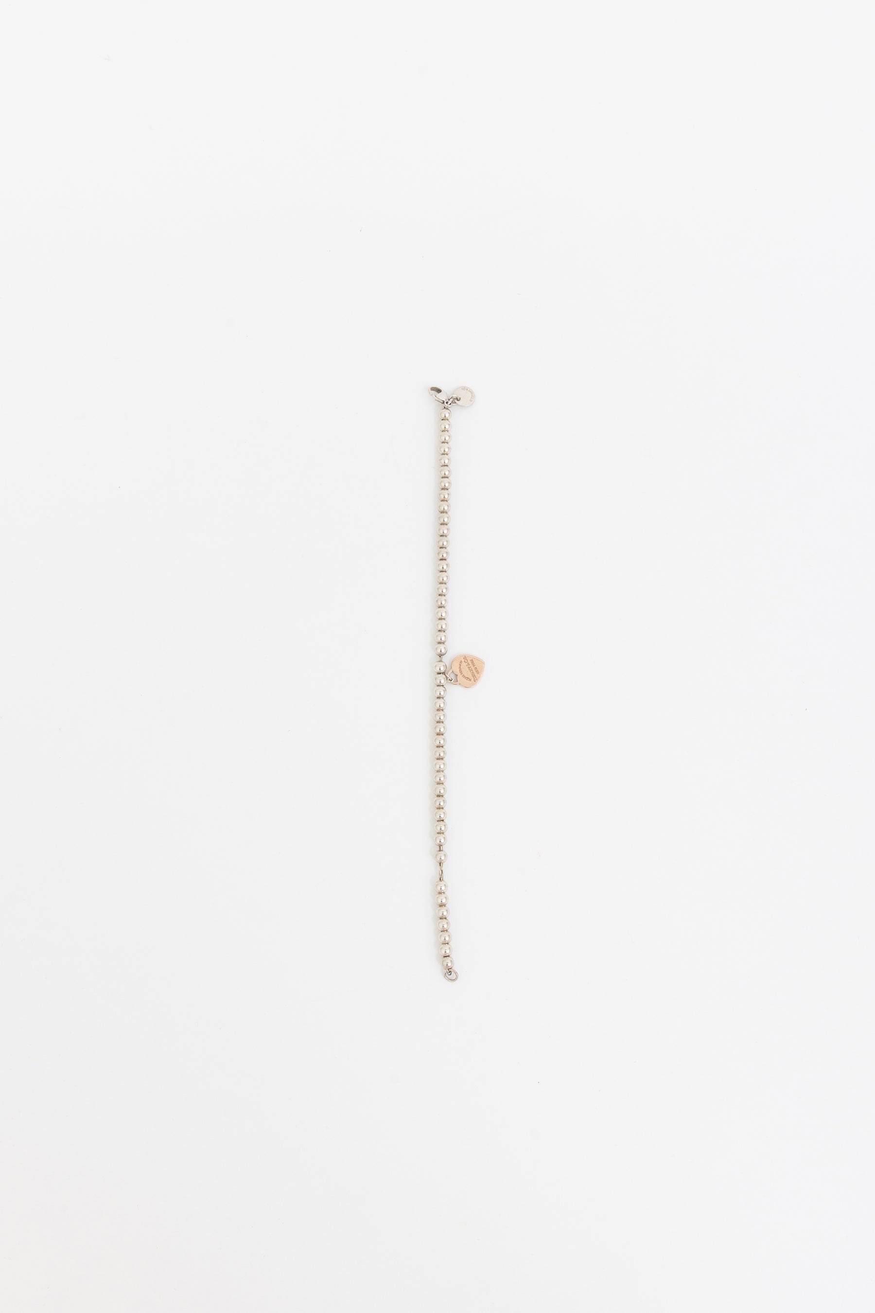 Return to Tiffany Heart Tag Bead Bracelet