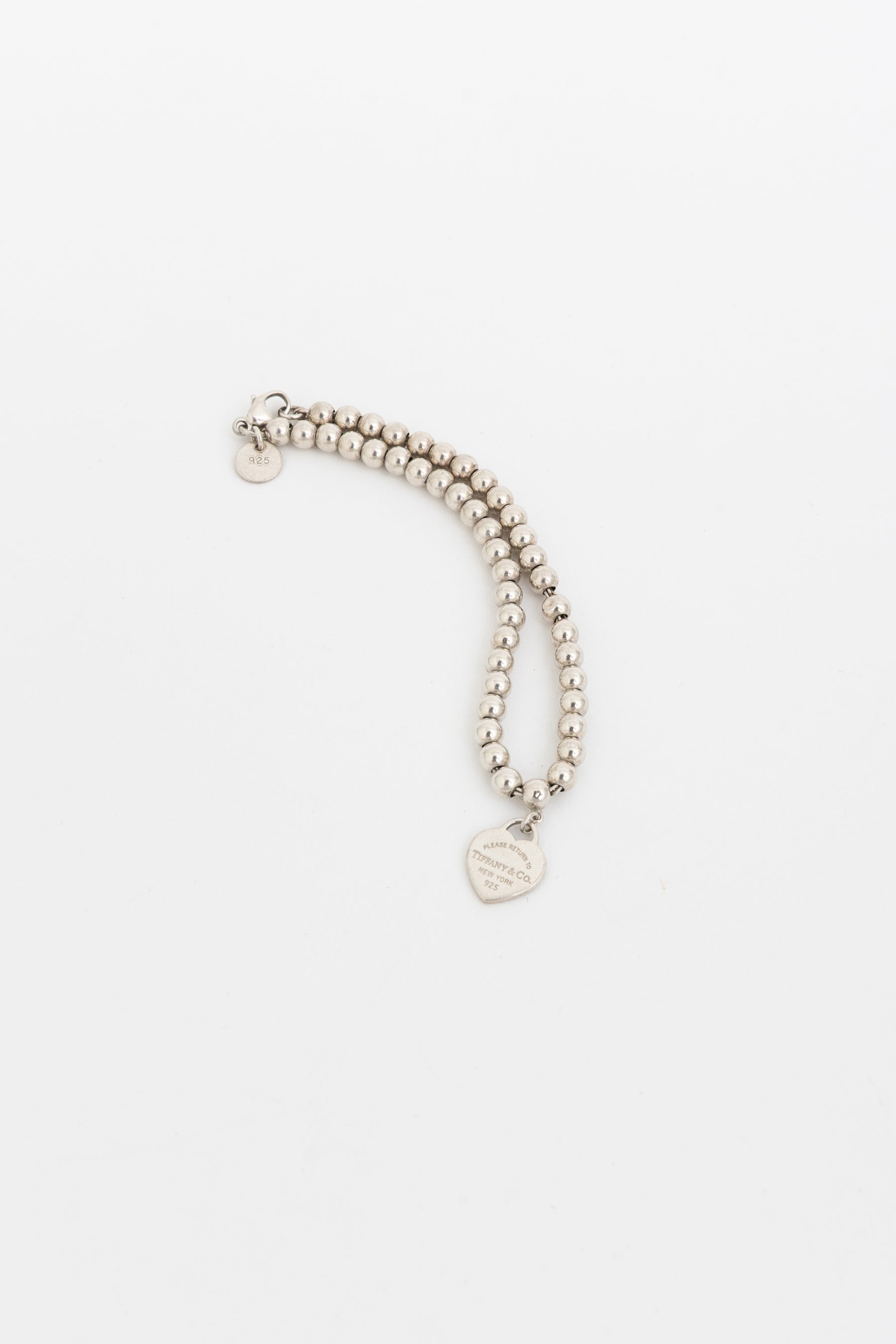 Return to Tiffany Heart Tag Bead Bracelet
