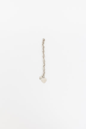 Return to Tiffany Heart Tag Chain Bracelet in Sterling Silver