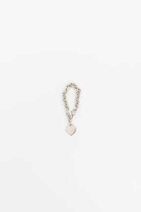 Return to Tiffany Heart Tag Chain Bracelet in Sterling Silver