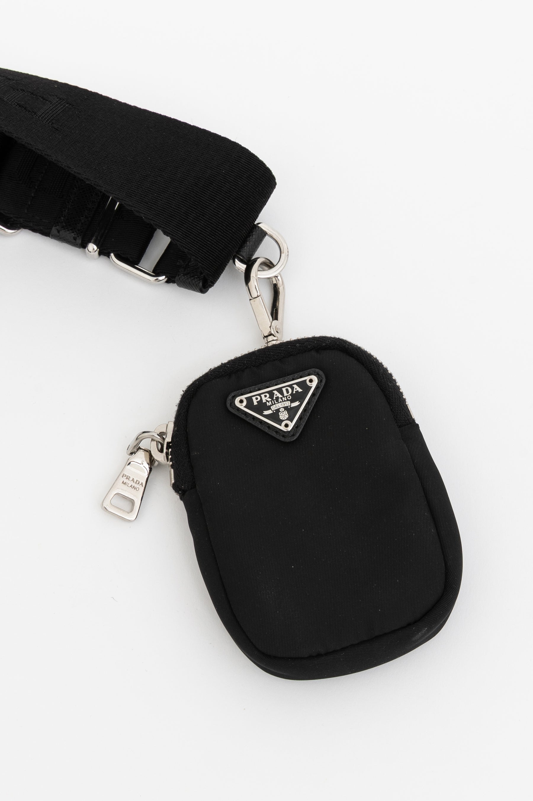 Adjustable Bag Strap with Nylon Pouch