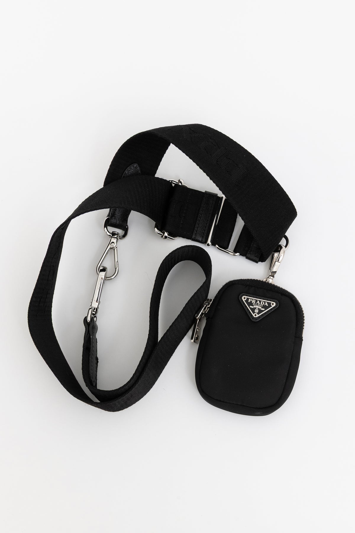 Adjustable Bag Strap with Nylon Pouch