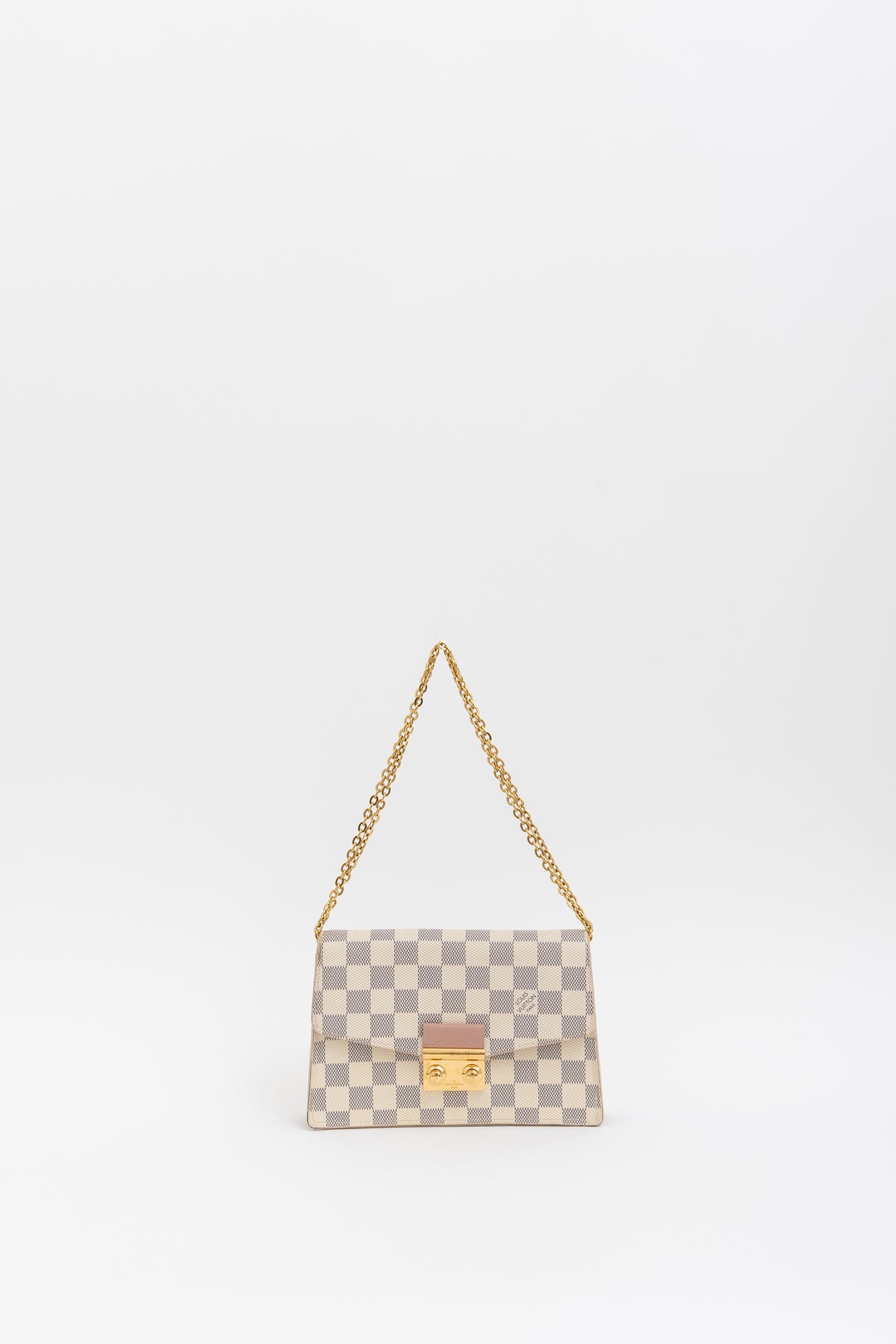 Croisette Damier Azur Wallet on Chain