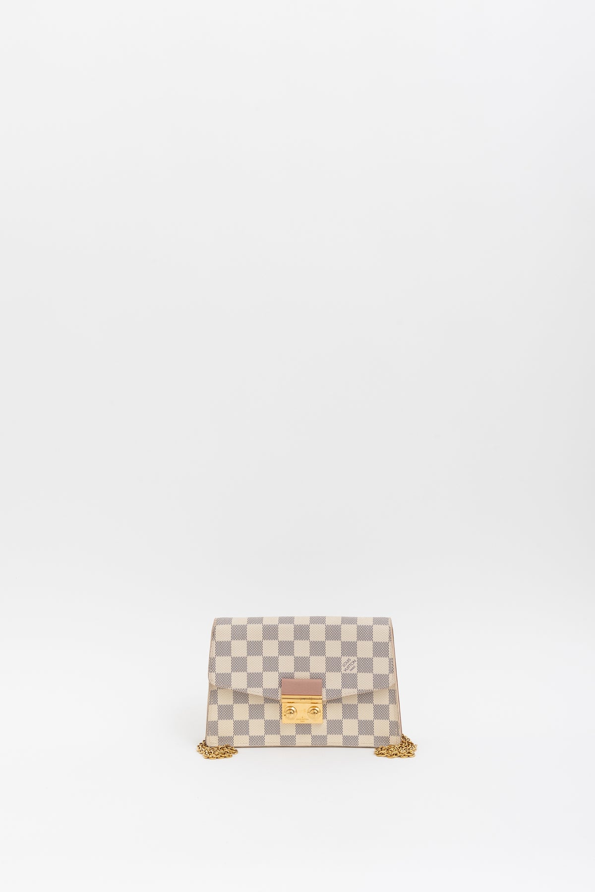 Croisette Damier Azur Wallet on Chain