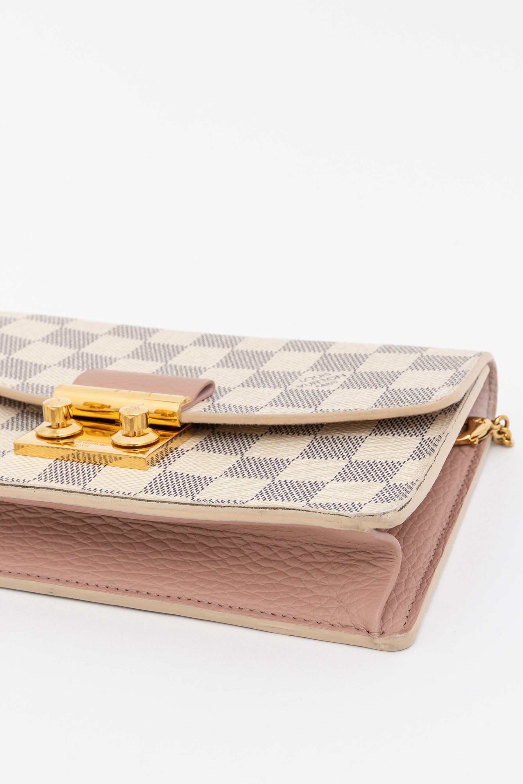 Croisette Damier Azur Wallet on Chain