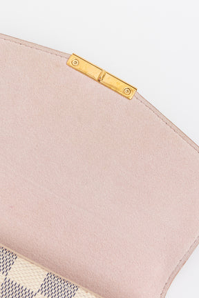 Croisette Damier Azur Wallet on Chain