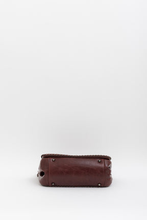 Enchained Accordion Flap Bag