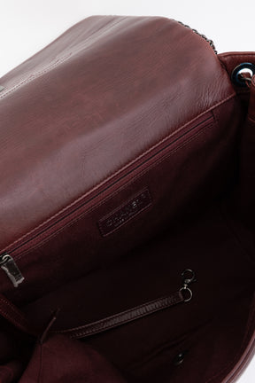 Enchained Accordion Flap Bag