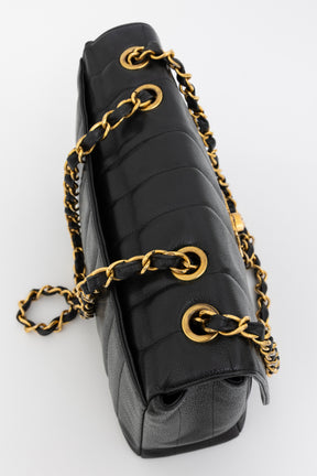 Jumbo Mademoiselle Classic Flap Bag