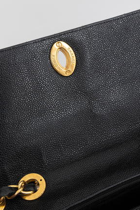Jumbo Mademoiselle Classic Flap Bag